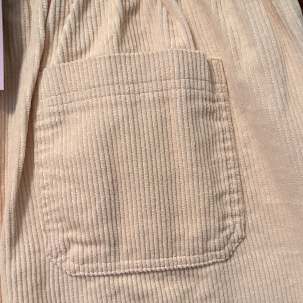 Wild Fable High Waist Cream Corduroy Shorts - Picture 9 of 10